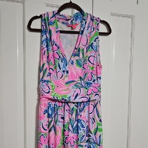 Lily Pulitzer Floral Sleeveless Dress